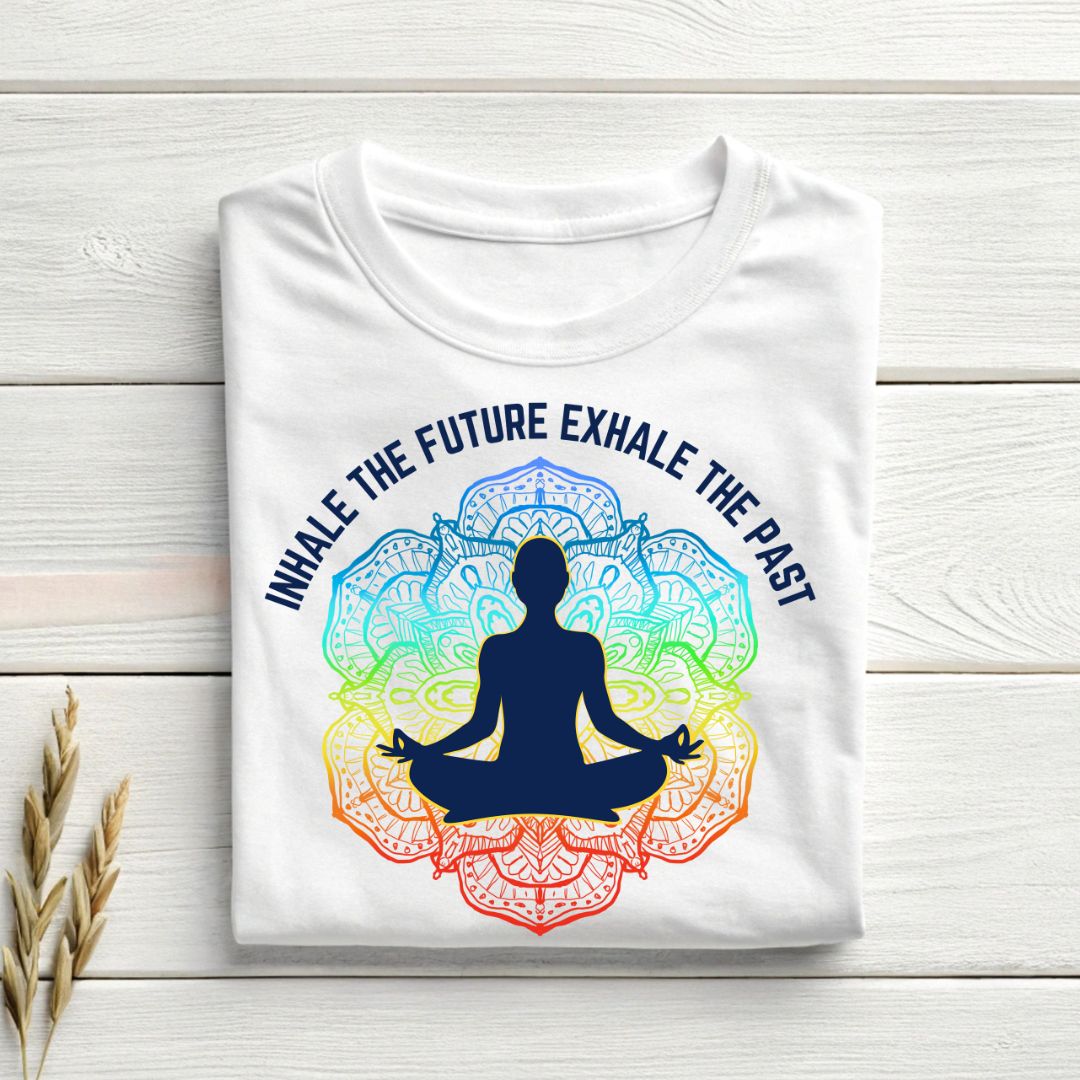 Inhale The Future Exhale The Past White