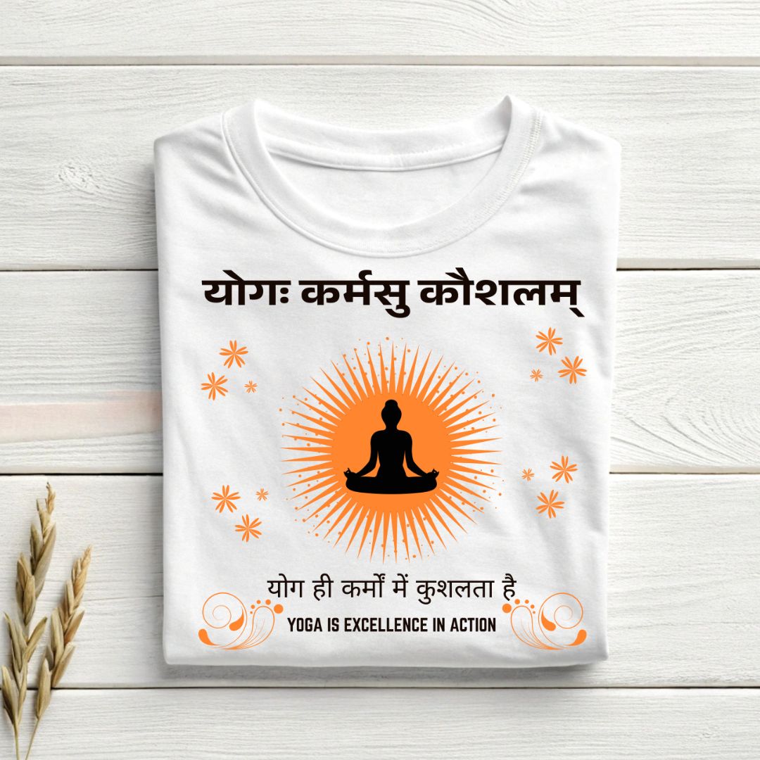 Yoga Excellence White | Unisex Classic Crew T-shirt