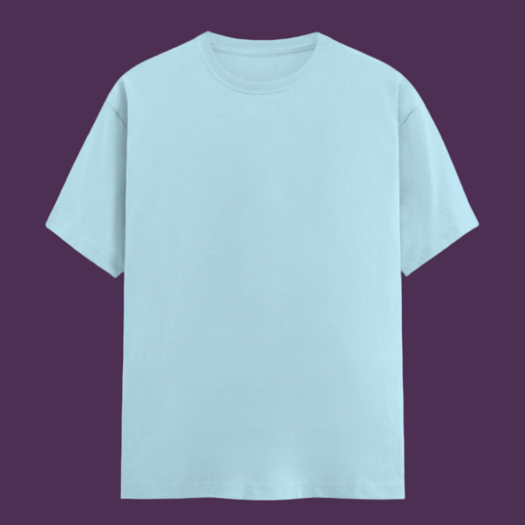 Baby Blue Plain T-shirt
