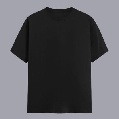 Black Plain T-shirt