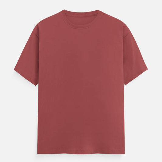 Coral Plain T-shirt