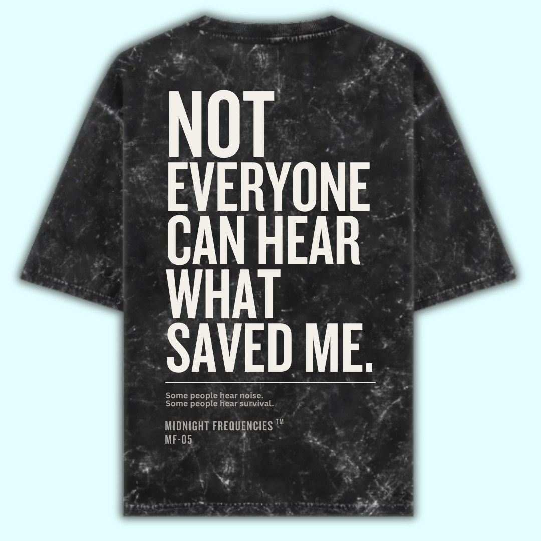 Not Everyone Acid Washed Oversized Tee