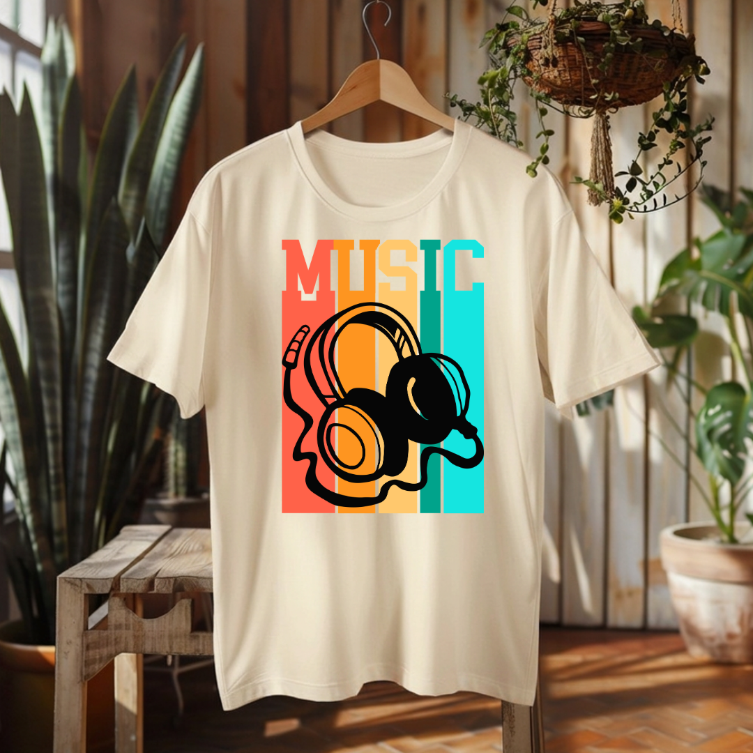 Music Headphone Unisex T-Shirt