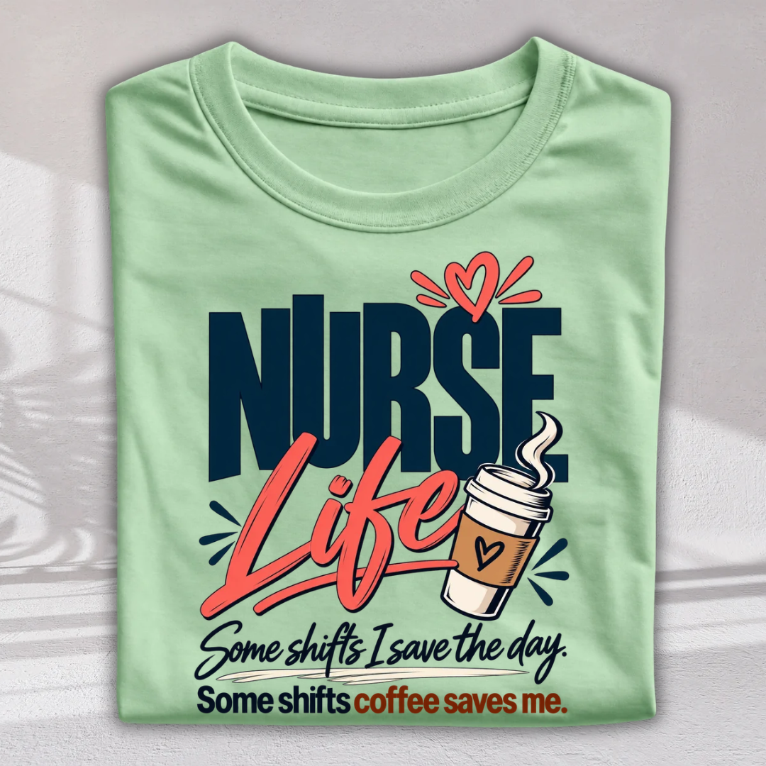 Nurse Life Unisex Classic Crew T-Shirt