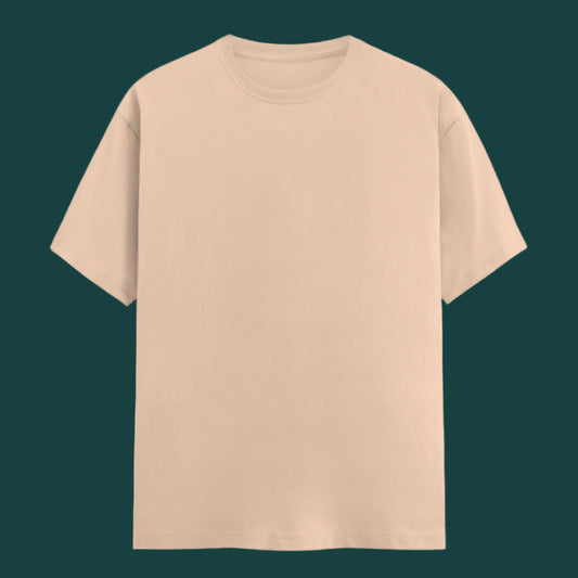 Peach Plain T-shirt