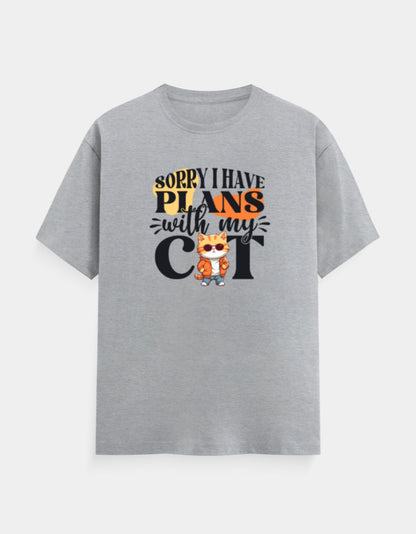 Sorry I have Plans With My Cat_Gray