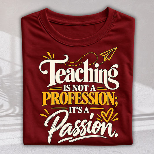 Teaching Profession Unisex Classic Crew T-Shirt