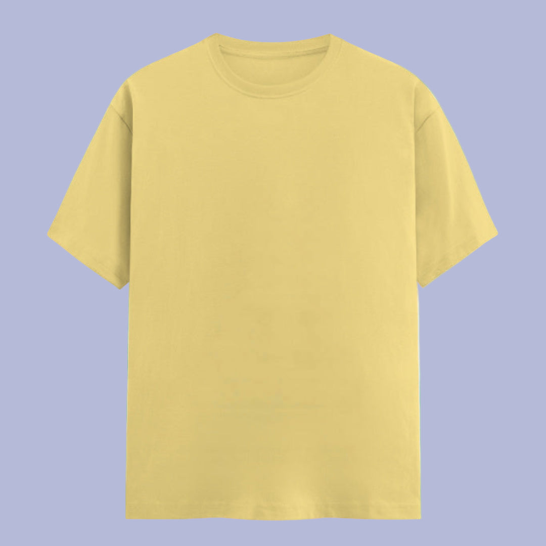 Yellow Plain T-shirt