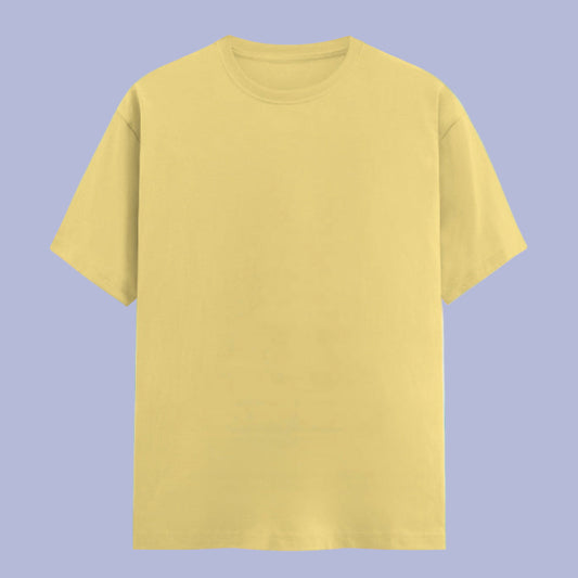 Yellow Plain T-shirt