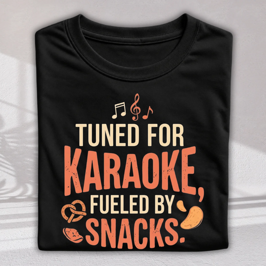 Karaoke Snacks Unisex Classic Crew T-Shirt