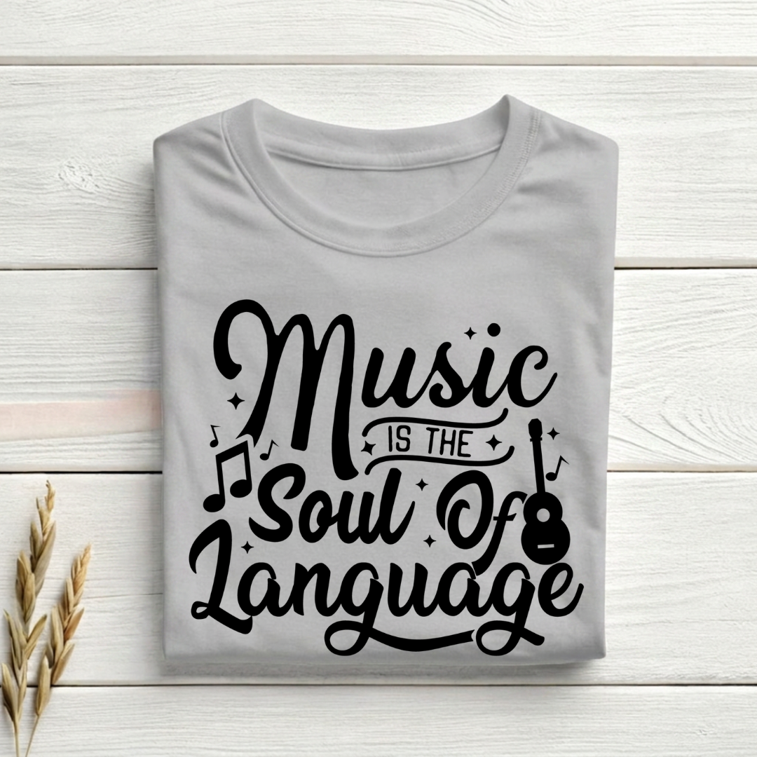 Music Soul Of Language Unisex T-Shirt