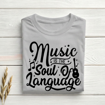 Music Soul Of Language Unisex T-Shirt