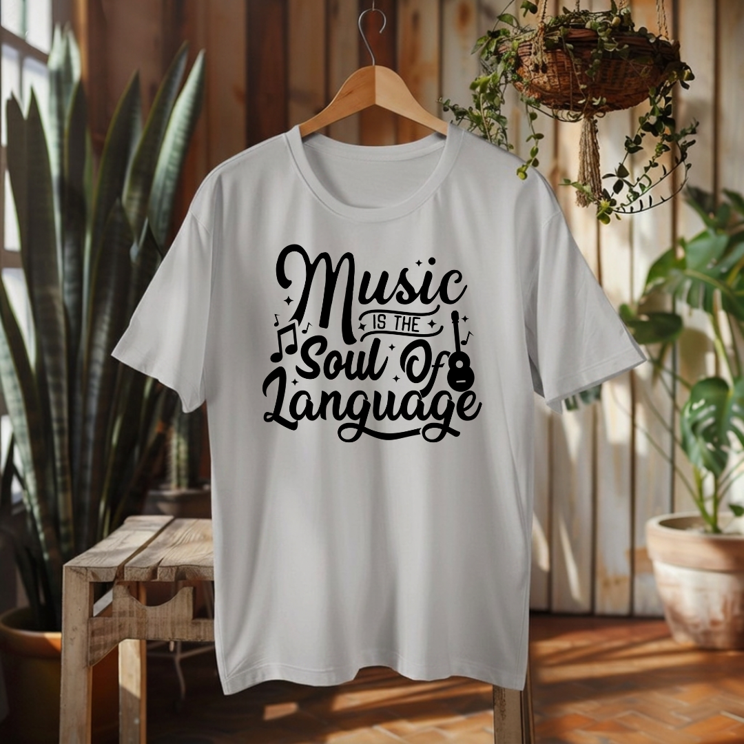 Music Soul Of Language Unisex T-Shirt