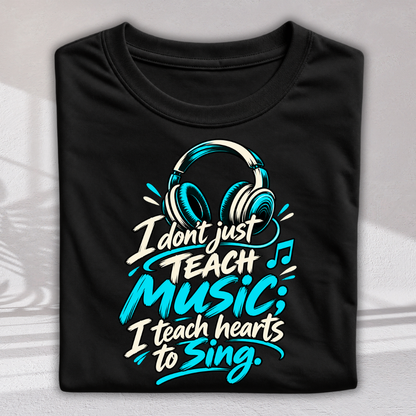 Teach Hearts Unisex Classic Crew T-Shirt