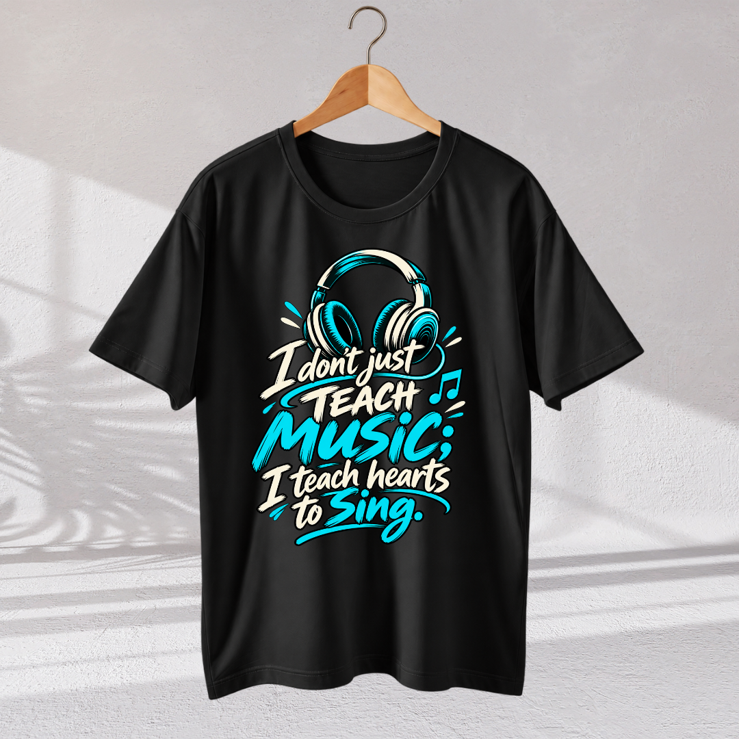 Teach Hearts Unisex Classic Crew T-Shirt