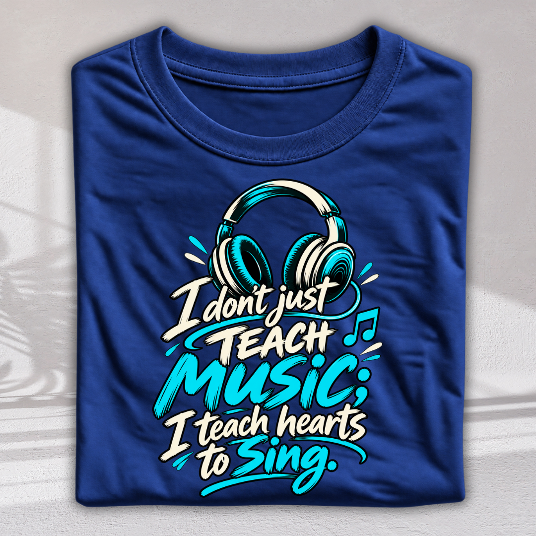 Teach Hearts Unisex Classic Crew T-Shirt