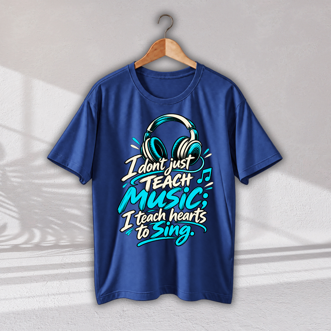 Teach Hearts Unisex Classic Crew T-Shirt