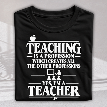 Teaching Profession Unisex Classic Crew T-Shirt